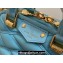 Louis Vuitton Lambskin Nano Alma Bag M83049 Lagoon Blue 2024