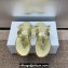 Dior Crystal Thong sandals Gold 2024