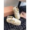 Miu Miu EVA platform sandals 5X709D Ivory 2024