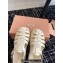 Miu Miu EVA platform sandals 5X709D Ivory 2024