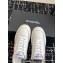 Chanel Calfskin Leather Logo Sneakers White/Red/Black 2024