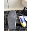 Chanel Suede Leather Logo Sneakers Gray/Blue/Red 2024