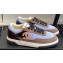 Chanel Suede Leather Logo Sneakers Camel/Blue 2024