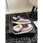 Chanel Suede Leather Logo Sneakers Camel/Blue 2024