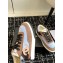 Chanel Suede Leather Logo Sneakers Camel/Blue 2024