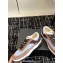 Chanel Suede Leather Logo Sneakers Camel/Blue 2024