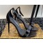 Dolce & Gabbana Heel 10cm Satin Sandals Black 2024