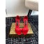 Dolce & Gabbana Heel 10cm Satin Sandals Red 2024