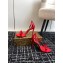 Dolce & Gabbana Heel 10cm Satin Sandals Red 2024
