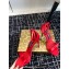Dolce & Gabbana Heel 10cm Satin Sandals Red 2024
