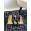 Dolce & Gabbana Heel 10cm Patent Leather Slingbacks Black 2024