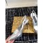 Dolce & Gabbana Heel 10cm Leather Slingbacks Python Silver 2024