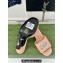 Gucci Heel 7cm Crystal Double G Slides Sandals Nude 2024