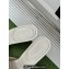 Gucci Heel 7cm Crystal Double G Slides Sandals White 2024