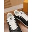 Louis Vuitton LV Stadium Sneakers in Leather Black 2024