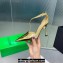 Bottega Veneta Rocket T-Bar Pumps Leather Gold 2024