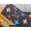 Louis Vuitton Monogram Craggy canvas Pocket Organizer Wallet M83337 Chocolate 2024