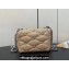 Louis Vuitton Lambskin Pico GO-14 Bag with metal studs M24246 Beige 2024