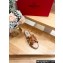 Valentino Grainy Calfskin Double Rockstud Espadrilles Slide Sandals Brown