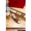 Valentino Grainy Calfskin Double Rockstud Wedge Espadrilles Slide Sandals Brown