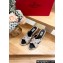 Valentino Grainy Calfskin Double Rockstud Wedge Espadrilles Slide Sandals Creamy
