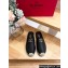 Valentino The Bold Edition Vlogo Grainy Calfskin Espadrilles Mules Black 2024
