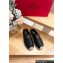 Valentino The Bold Edition Vlogo Grainy Calfskin Espadrilles Mules Black 2024