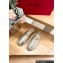 Valentino The Bold Edition Vlogo Grainy Calfskin Espadrilles Mules Metallic Gold 2024