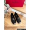 Valentino The Bold Edition Vlogo Grainy Calfskin Espadrilles Black 2024