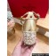 Valentino Grainy Calfskin Rockstud Flatform Espadrilles Sandals Gold