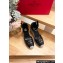Valentino The Bold Edition Vlogo Grainy Calfskin Wedge Espadrilles Black 2024