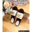Dolce & Gabbana Nappa leather espadrille sliders White with DG logo 2024