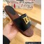 Dolce & Gabbana Nappa leather espadrille sliders Black with DG logo 2024