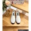 Dolce & Gabbana leather espadrille White with D&G logo 2024
