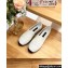 Dolce & Gabbana leather espadrille White with D&G logo 2024
