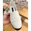 Dolce & Gabbana leather espadrille White with D&G logo 2024