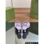 Gucci Heel 5.5cm Women's Double G thong slide sandals 776995 Lilac 2024
