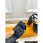 Louis Vuitton Heel 12cm Platform 3.5 Shake Sandals Patent calf leather Black 2024