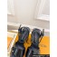 Louis Vuitton Heel 12cm Platform 3.5 Shake Sandals Patent calf leather Black 2024