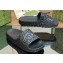 Gucci Women/Men Interlocking G slide sandals 770801 in textured rubber Black 2024