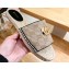 Gucci Women's GG matelassé espadrille sandals 620120 GG canvas Beige/Black 2024