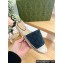 Gucci Women's slide espadrille with GG crystals 772146 in Denim Blue 2024
