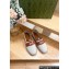 Gucci Women/Men Interlocking G espadrille 777365 in Canvas White 2024