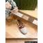 Gucci Women/Men Interlocking G espadrille 777365 in Canvas White 2024