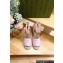 Gucci Women's Interlocking G espadrille 771779 in Canvas Pink 2024