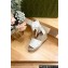 Gucci Women's Interlocking G espadrille 771779 in Canvas White 2024