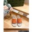 Gucci Women's Interlocking G espadrille sandals 771786 in Canvas Brown 2024