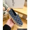 Celine Les Espadrilles In Triomphe Stamped Denim Blue 2024
