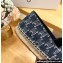 Celine Les Espadrilles In Triomphe Stamped Denim Blue 2024
