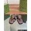 Gucci Women's Double G thong slide sandals 776948 Coffee 2024